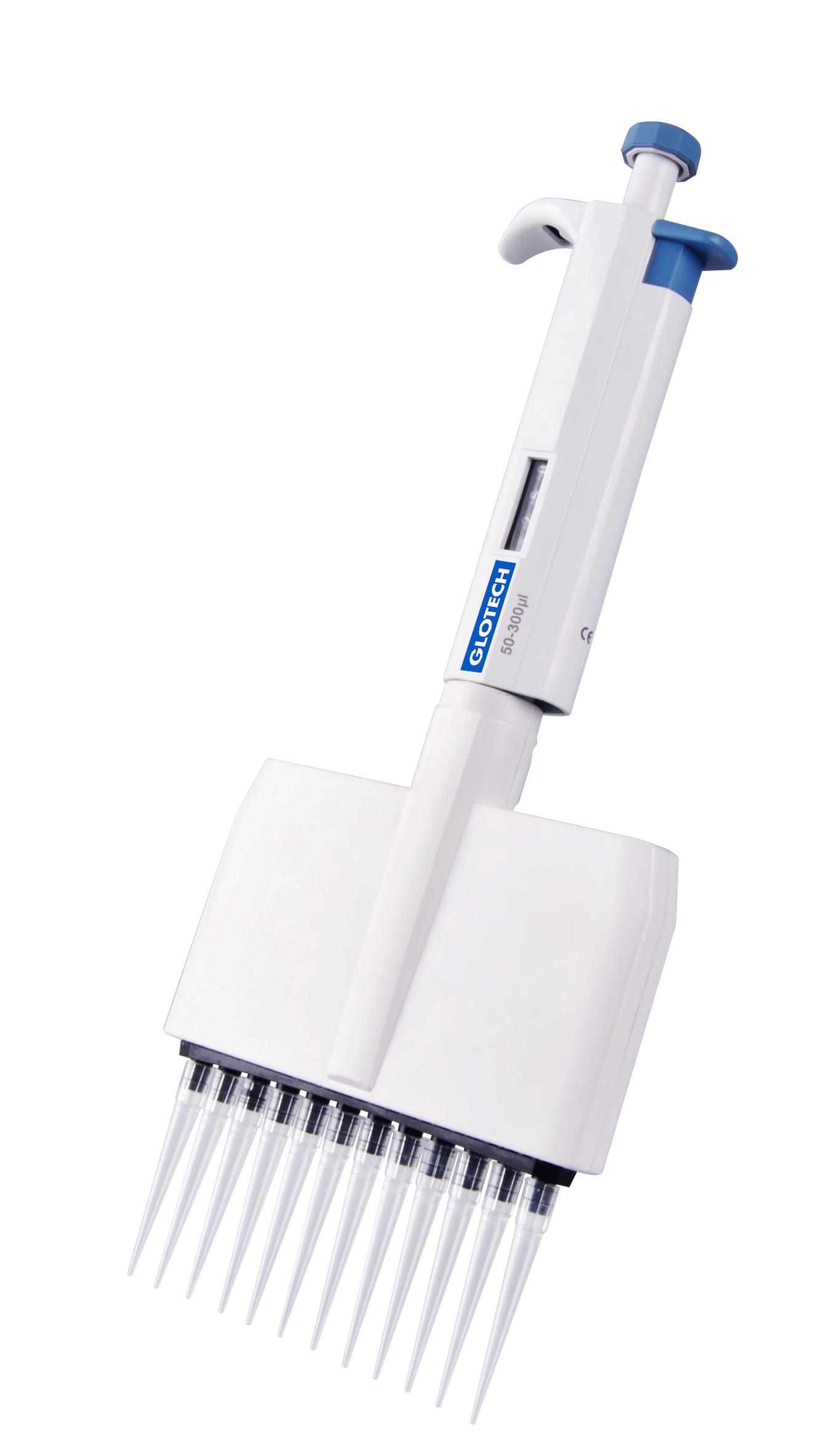 GLOTECH MULTICHANNEL ADJUSTABLE MICROPIPETTE (HALF AUTOCLAVABLE) 